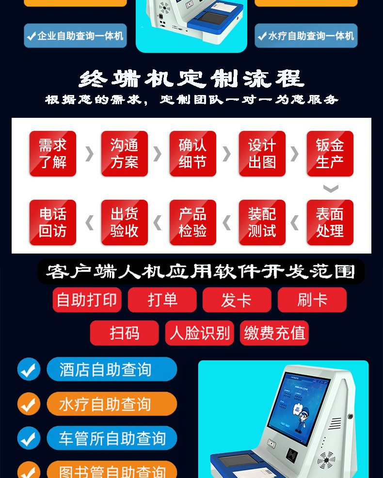 桌面式訪客登記管理一體機(jī)多功能終端機(jī)人機(jī)交互應(yīng)用軟件定制開(kāi)發(fā) 桌面式訪客登記管理一體機(jī)多功能終端機(jī)人機(jī)交互應(yīng)用軟件定制開(kāi)發(fā)